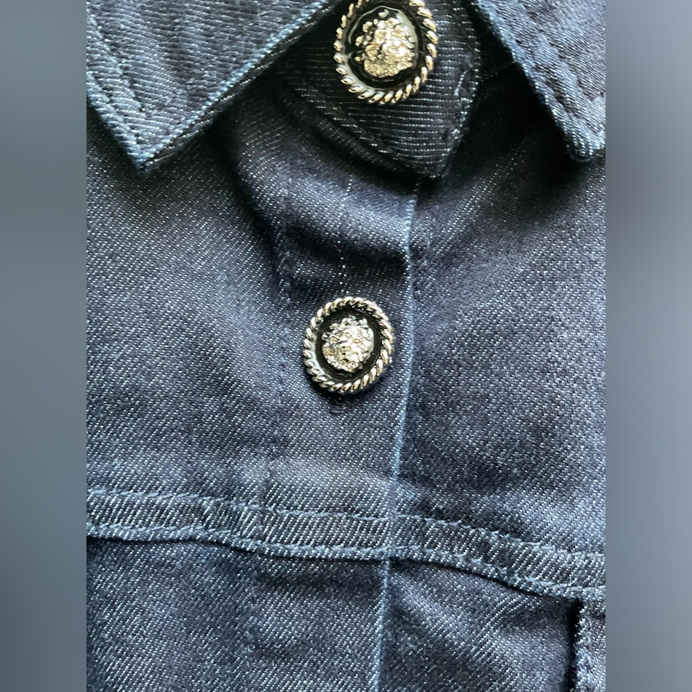 EMPROVED DENIM BLOUSE - Picture 5 of 12